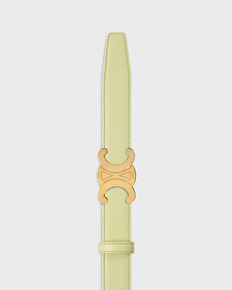 Reversible Strap 25 IN Smooth and Grained Calfskin -  -  - 1 | CELINE
