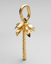 CHARMS DE PALMERA DE LATÓN CON ACABADO DORADO - DORADO - CHARMS - 2 | CELINE