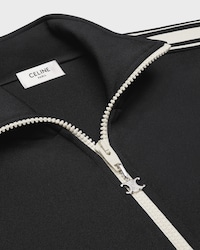 celine tracksuit jacket IN double face jersey - BLACK -  - 2 | CELINE