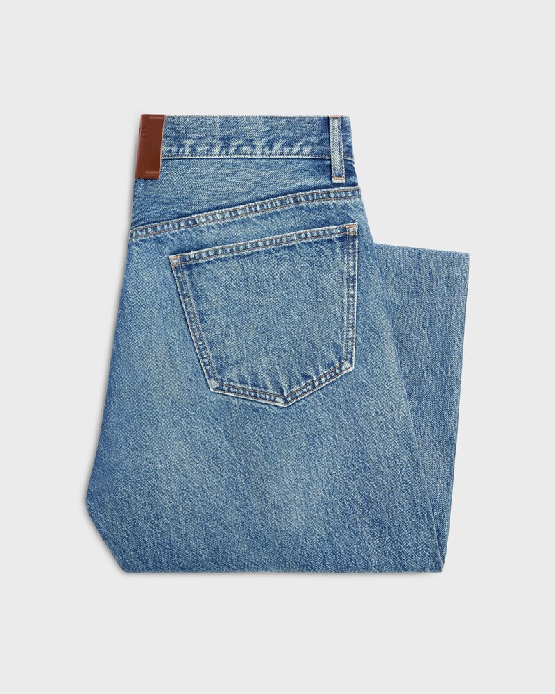 boyfriend jeans 001 IN cotton denim - VIVIENNE GLASS -  - 1 | CELINE