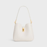 SMALL CAMILLE 16 SOFT BAG IN SMOOTH CALFSKIN - RICE - SHOULDER BAGS - 1 | CELINE