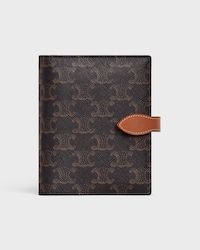 Travel kit in Triomphe Canvas and calfskin - TAN - ACCESSORIES - 1 | CELINE
