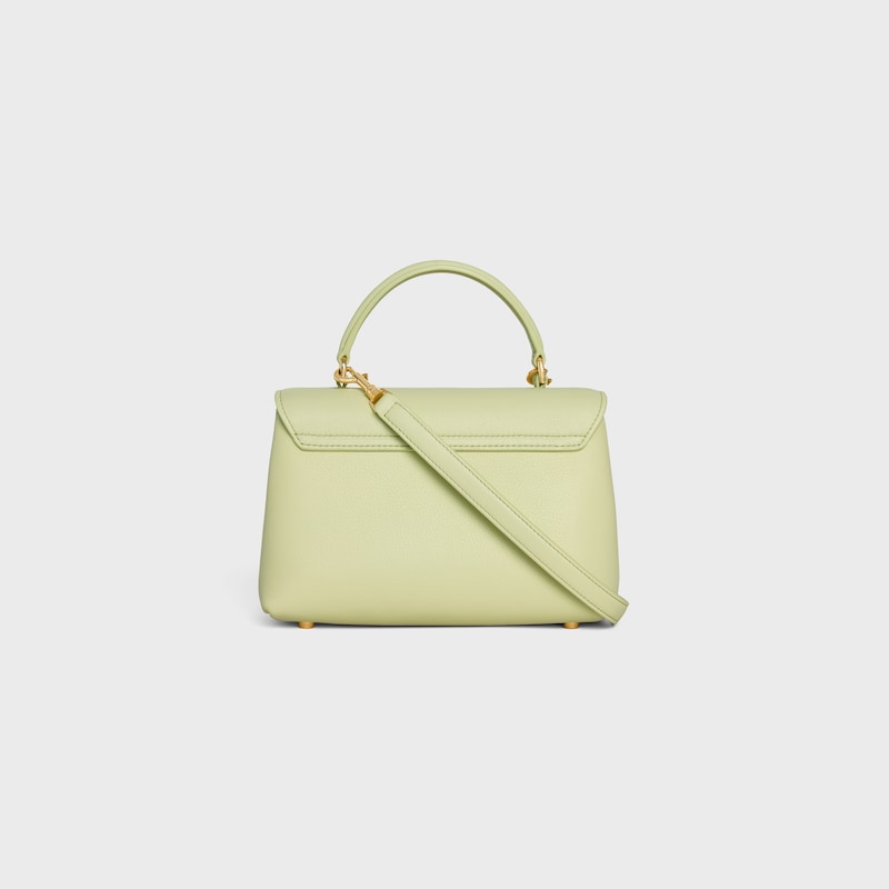 TEEN NINO BAG IN SUPPLE GRAINED CALFSKIN - SOFT LIME - EVENING - 1 | CELINE