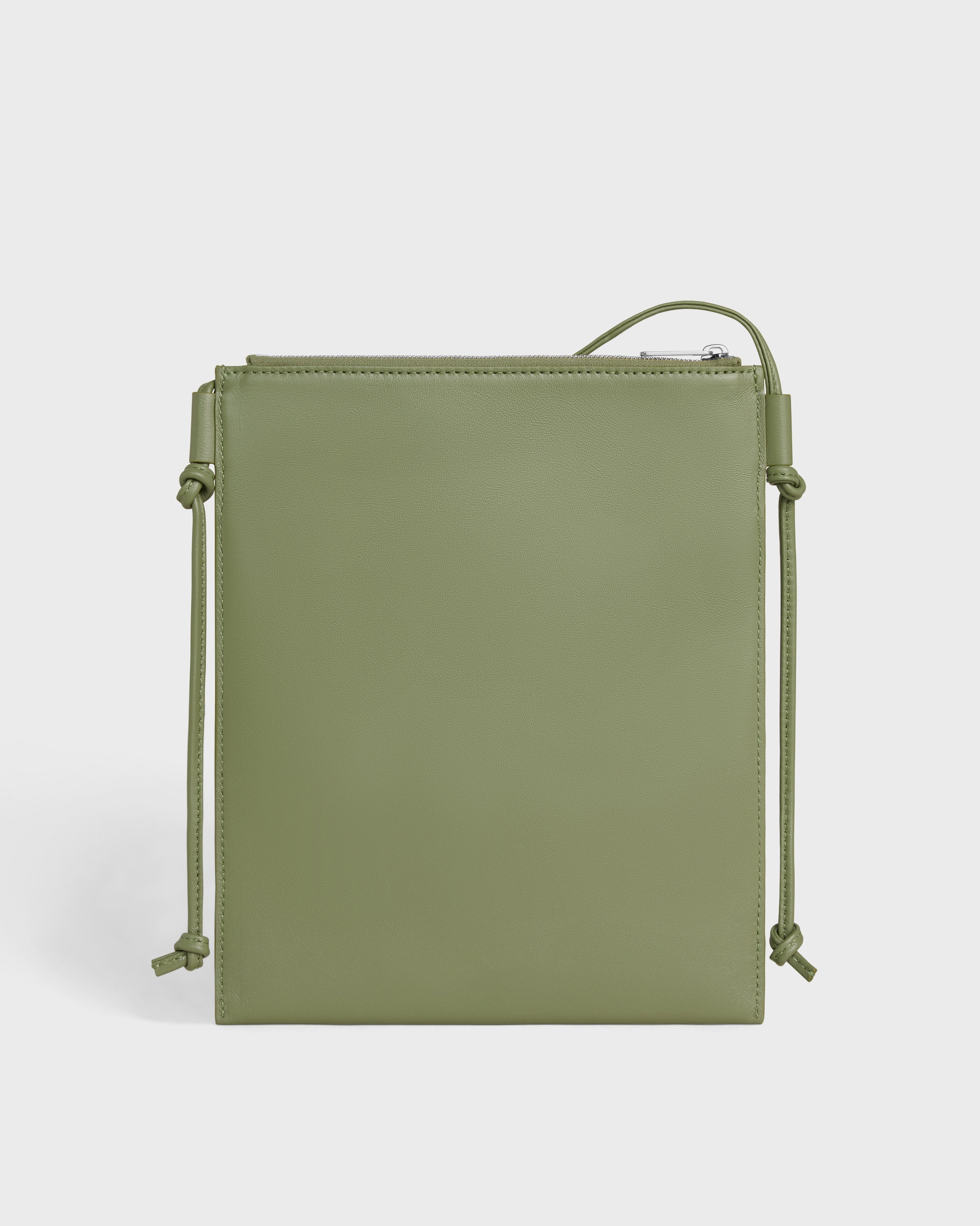 SHARP POUCH TAKE AWAY IN SMOOTH LAMBSKIN - LIGHT KHAKI | CELINE