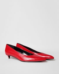 SCARPIN KITTEN EM PELE DE CORDEIRO - CHILI RED - - 2 | CELINE