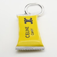 CARAMELO CON CHARMS CELINE DE ESMALTE Y LATÓN CON ACABADO RODIADO - AMARILLO / MORADO / PLATEADO - CHARMS - 1 | CELINE