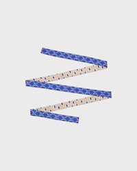 ribbon IN SILK TWILL - BEIGE/BLUE -  - 1 | CELINE