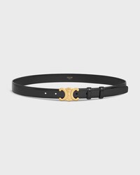 Triomphe Gürtel 25 MM AUS Taurillonleder - SCHWARZ -  - 1 | CELINE