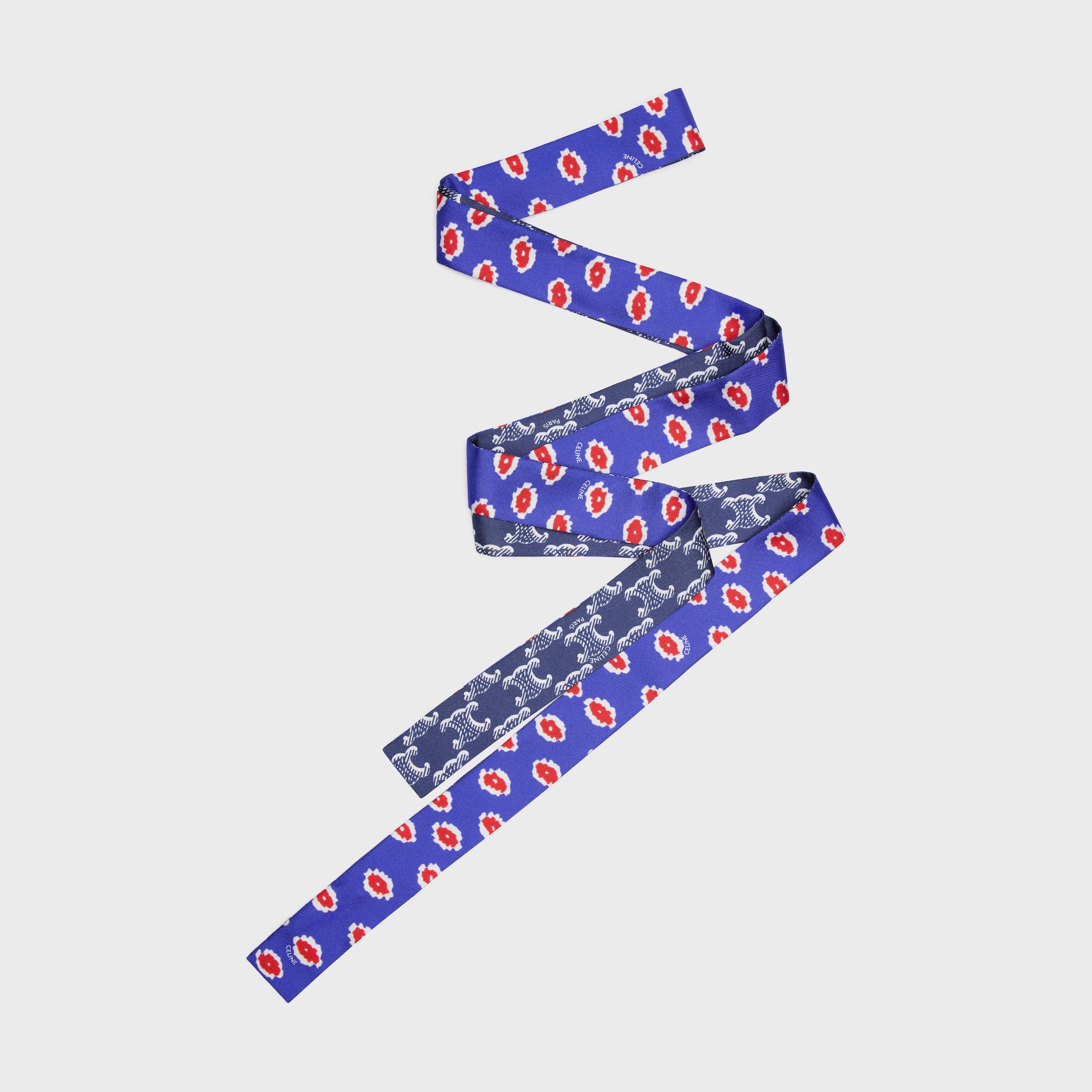 CELINE ribbon IN SILK TWILL