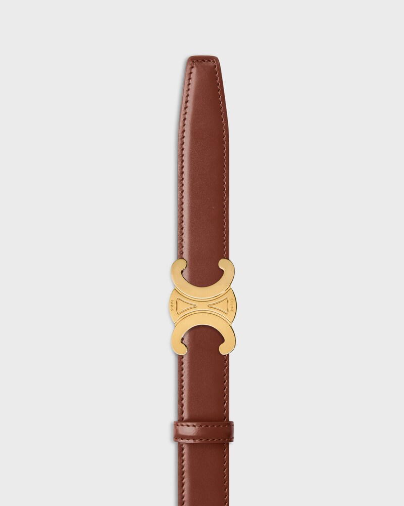 Reversible Strap 25MM IN TAURILLON LEATHER AND CROCODILE EMBOSSED CALFSKIN -  -  - 1 | CELINE