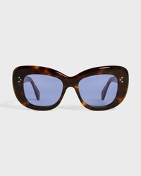 Diane sunglasses in Acetate - DARK HAVANA -  - 1 | CELINE