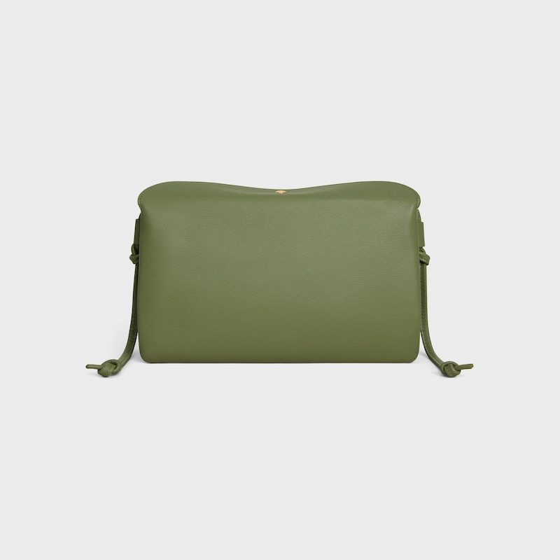 TRIO FLAP IN Smooth Lambskin - LIGHT KHAKI - EVENING - 1 | CELINE