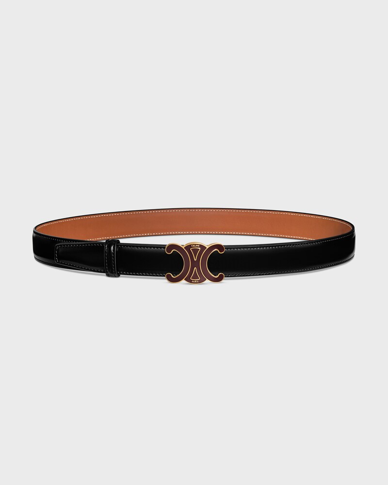 Reversible Strap 25MM IN TAURILLON AND NATURAL CALFSKIN -  -  - 1 | CELINE