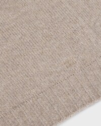 CREW NECK SWEATER IN SEAMLESS CASHMERE - SAND -  - 2 | CELINE