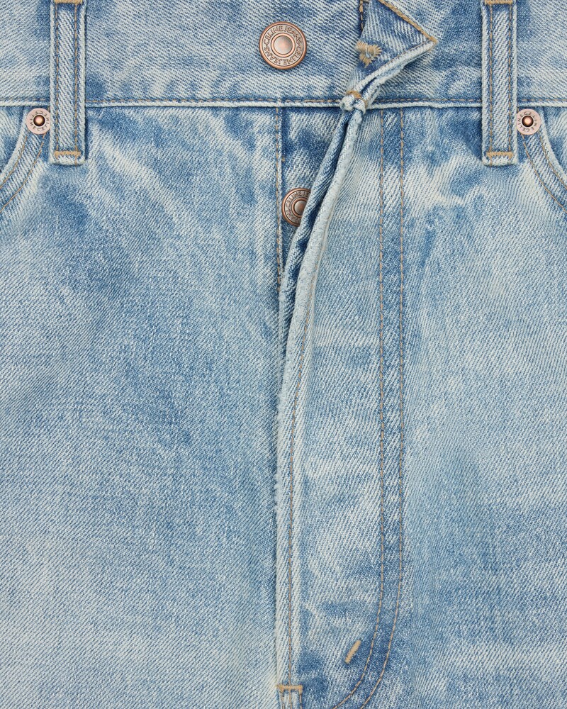 wesley jeans in rider wash denim - RIDER WASH -  - 1 | CELINE