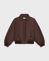 puffer jacket IN nylon - CHOCOLATE -  - 1 | CELINE