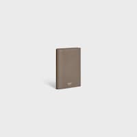 VERTICAL CARD HOLDER IN GRAINED CALFSKIN - SOURIS - CARD HOLDERS - 2 | CELINE