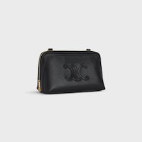 Clutch on Chain IN smooth calfskin - BLACK - CLUTCH ON CHAIN - 2 | CELINE