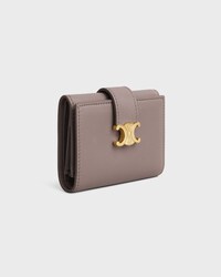FINE STRAP WALLET NINO IN SUPPLE GRAINED CALFSKIN - PEBBLE - WALLETS - 2 | CELINE