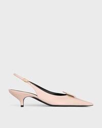 ZAPATO DE SALÓN SIGNATURE DE PIEL DE CORDERO - ROSA EMPOLVADO -  - 1 | CELINE