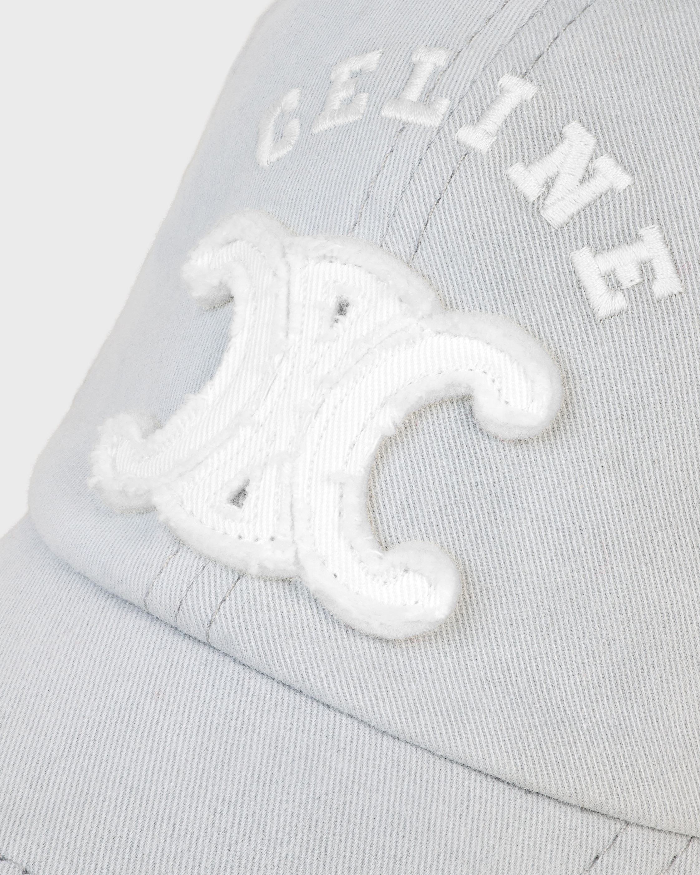 vivienne cap IN light gabardine - FADED GREY | CELINE