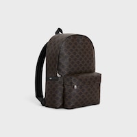 Medium Backpack IN Triomphe Canvas and Calfskin - BLACK - HAND-PICKED GIFTS - 2 | CELINE
