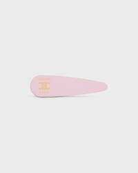 Celine髮夾 - 粉红色/金色 - 髮飾 - 1 | CELINE