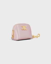 MICRO TRIOMPHE CHARM IN Shiny Calfskin - BLEACHED PINK - ACCESSORIES - 2 | CELINE