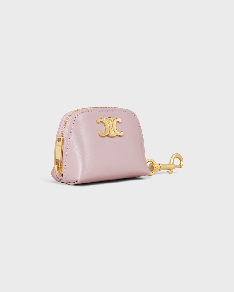 ACCESSOIRE DE SAC MICRO TRIOMPHE Veau brillant - BLEACHED PINK - ACCESSOIRES - 1 | CELINE
