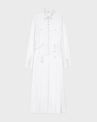 dress IN viscose - WHITE -  - 1 | CELINE