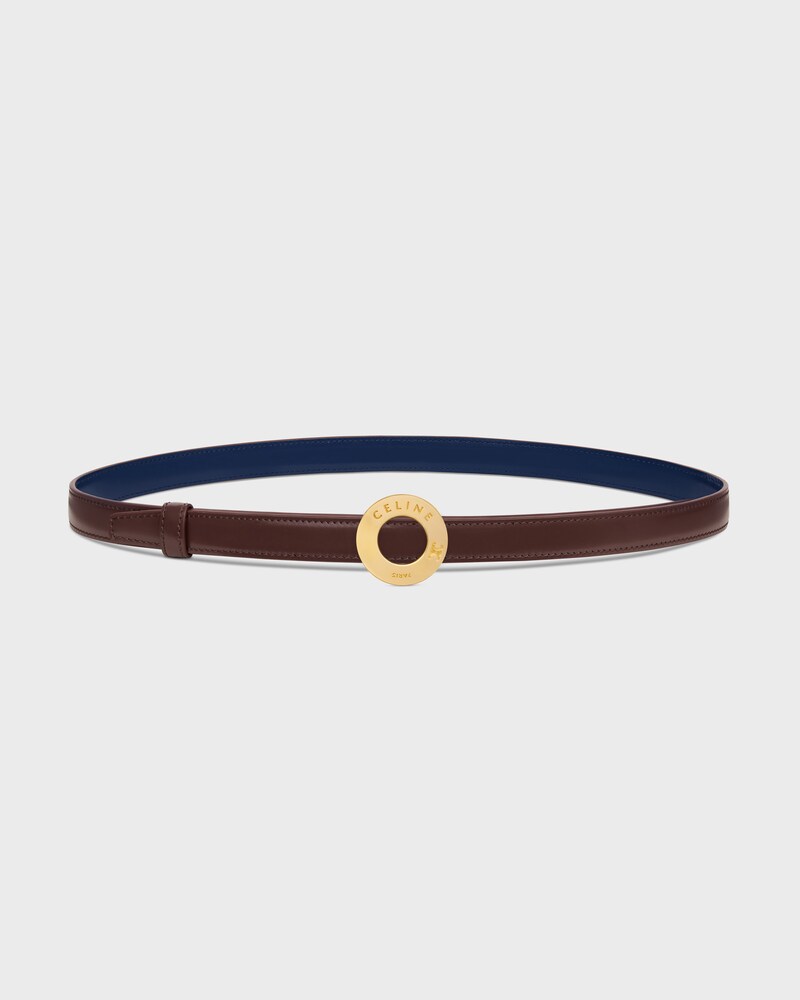 CORREA REVERSIBLE DE 18 MM DE PIEL TAURILLON -  -  - 1 | CELINE