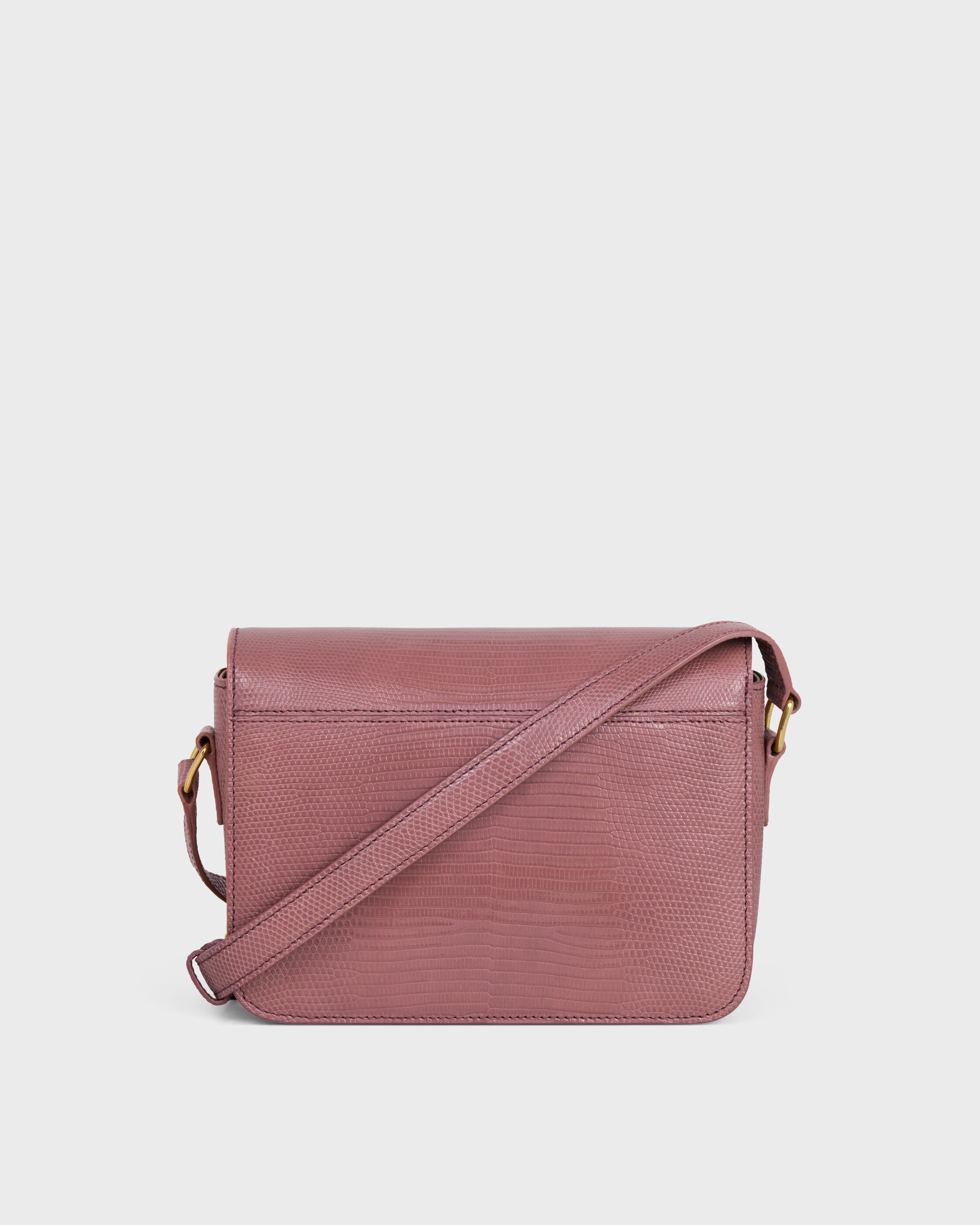 Teen Triomphe Bag in lizard - VINTAGE ROSE | CELINE