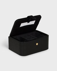 large jewels case in crocodile - BLACK - LIFESTYLE - 2 | CELINE