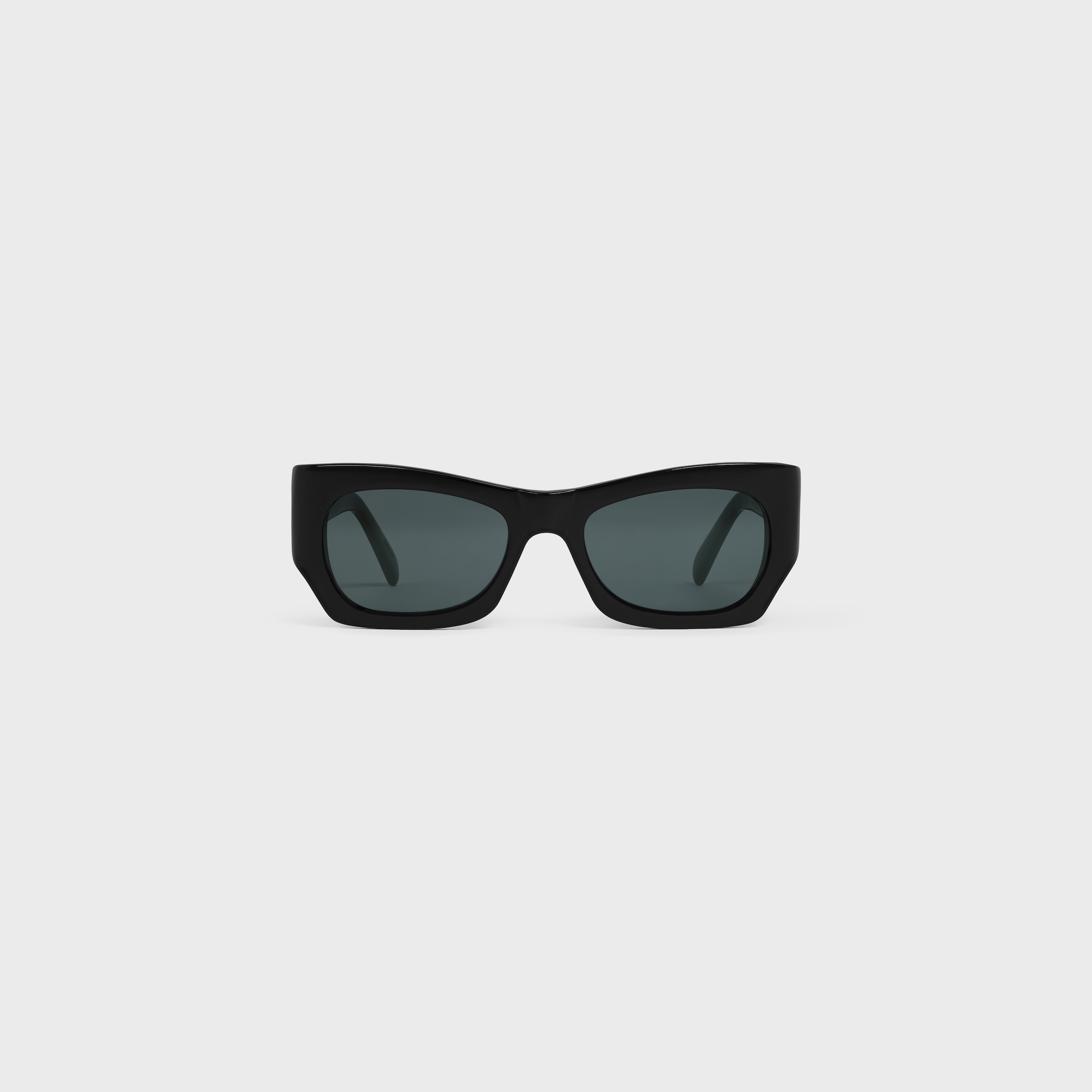 Graphic S333 sunglasses in Acetate - BLACK | CELINE
