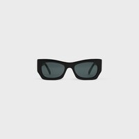 Graphic S333 sunglasses in Acetate - BLACK -  - 1 | CELINE