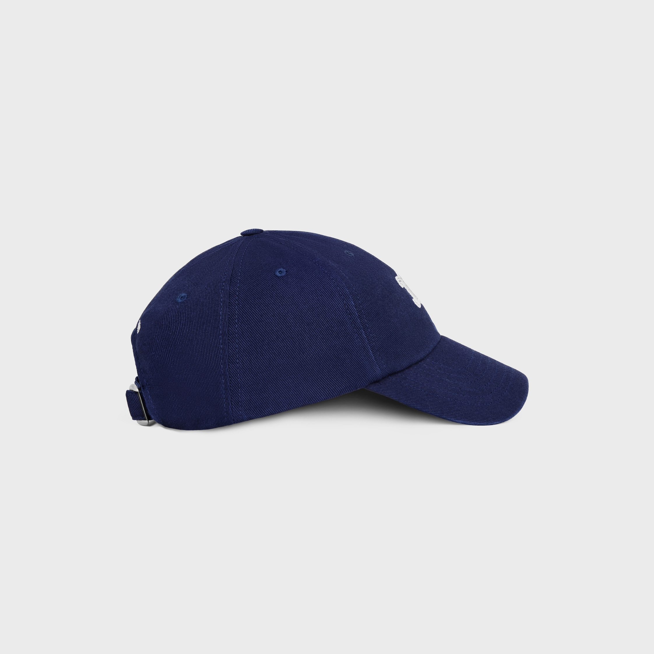 vivienne cap IN cotton twill - NAVY / WHITE | CELINE