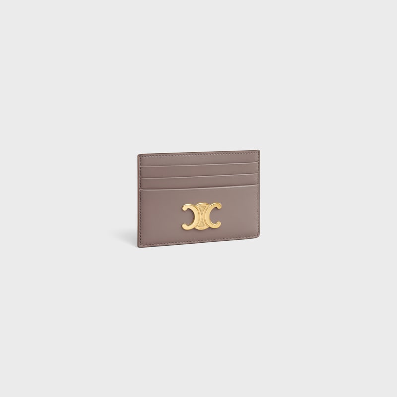 TRIOMPHE卡包 - 鵝卵石灰色 - GIFT FINDER - 1 | CELINE