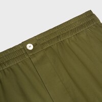 Pantalones en sarga de algodón - CAMEL CLARO -  - 2 | CELINE
