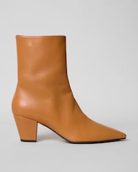 STAGE FITTED BOOT IN LAMBSKIN - SAHARA -  - 1 | CELINE
