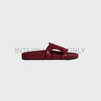 TRIOMPHE SLIDE IN Calfskin - Vegetal Tanning - SYRAH -  - 1 | CELINE