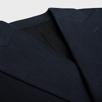 prince jacket IN WOOL CLOTH - NAVY -  - 2 | CELINE
