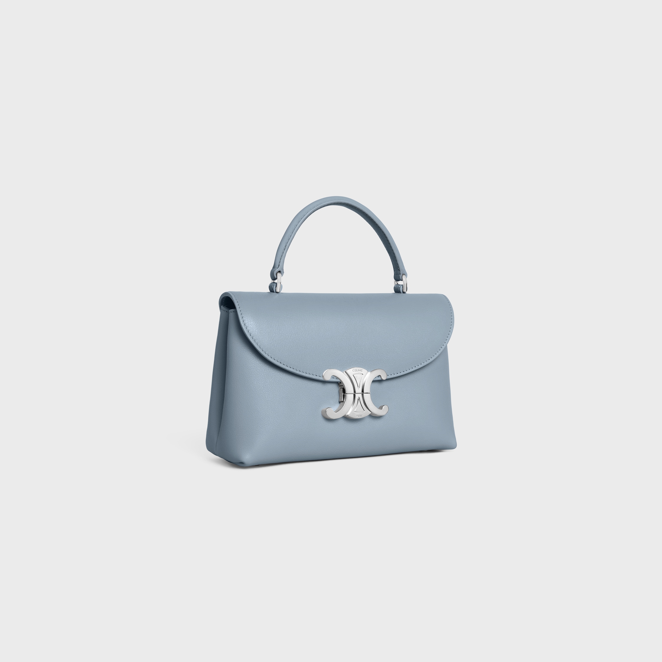 TEEN NINO BAG IN SUPPLE GRAINED CALFSKIN - LIGHT DENIM | CELINE