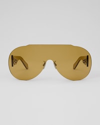 Sundown Shade 02 sunglasses in Nylon - LIGHT BROWN -  - 1 | CELINE