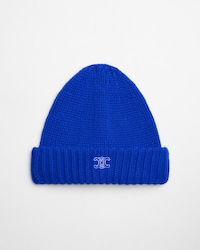 berretto Triomphe IN CASHMERE - BLU REALE -  - 1 | CELINE
