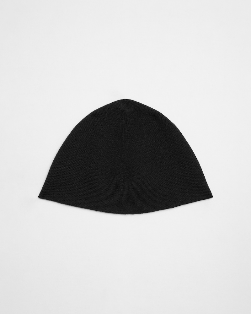 beanie IN wool - BLACK/WHITE -  - 1 | CELINE