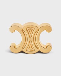 TRIOMPHE PAPERWEIGHT IN STEEL - GOLD - SMALL GIFTS - 1 | CELINE