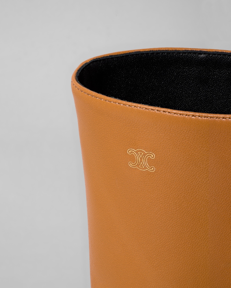 STAGE FITTED BOOT IN LAMBSKIN - SAHARA -  - 1 | CELINE
