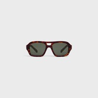 Lunettes de soleil Black Frame 62 en Acétate - RED HAVANA -  - 1 | CELINE