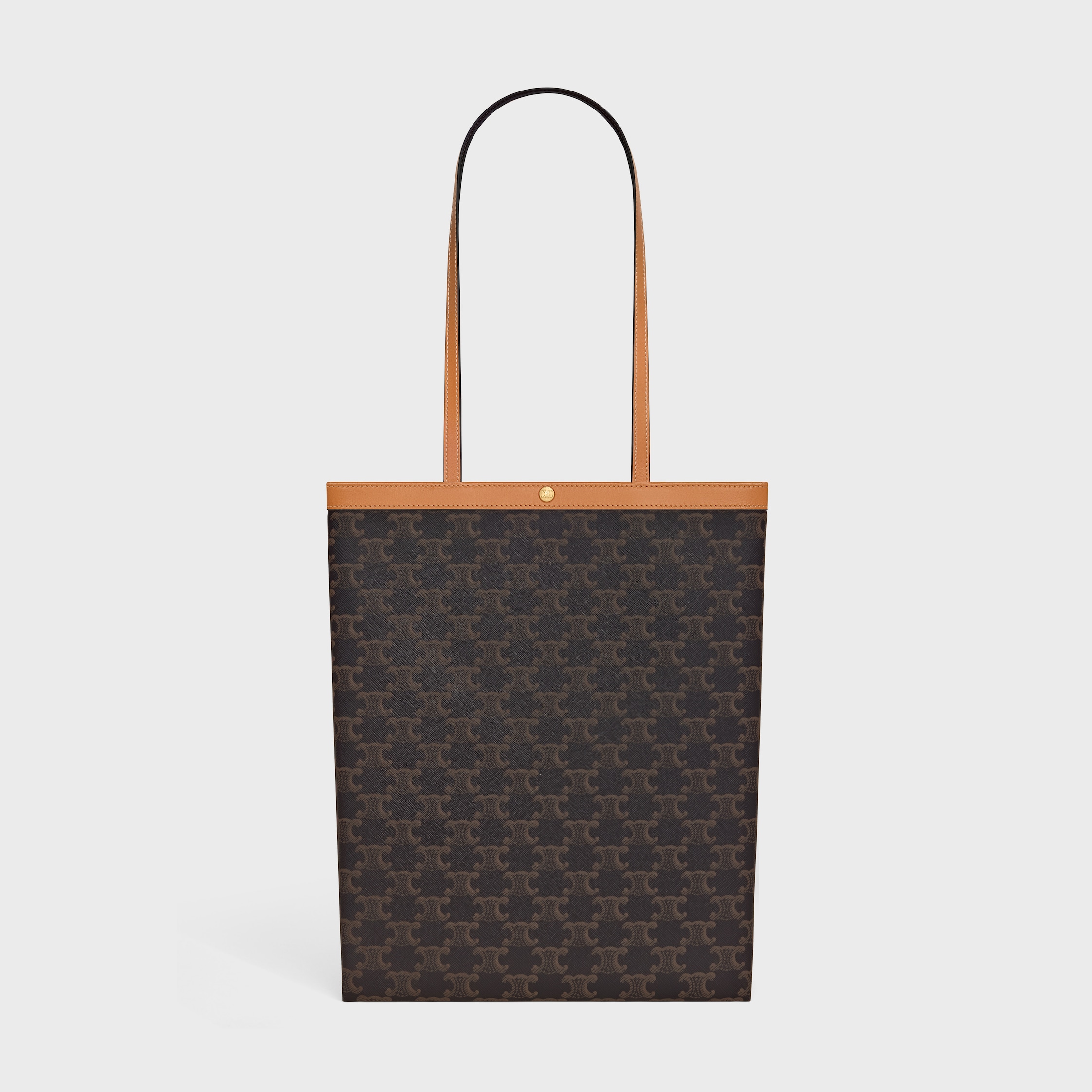 ミル様CELINE カバン MEDIUM FLAT SHOPPER IN TRIOMPHE CANVAS - MIEL | CELINE