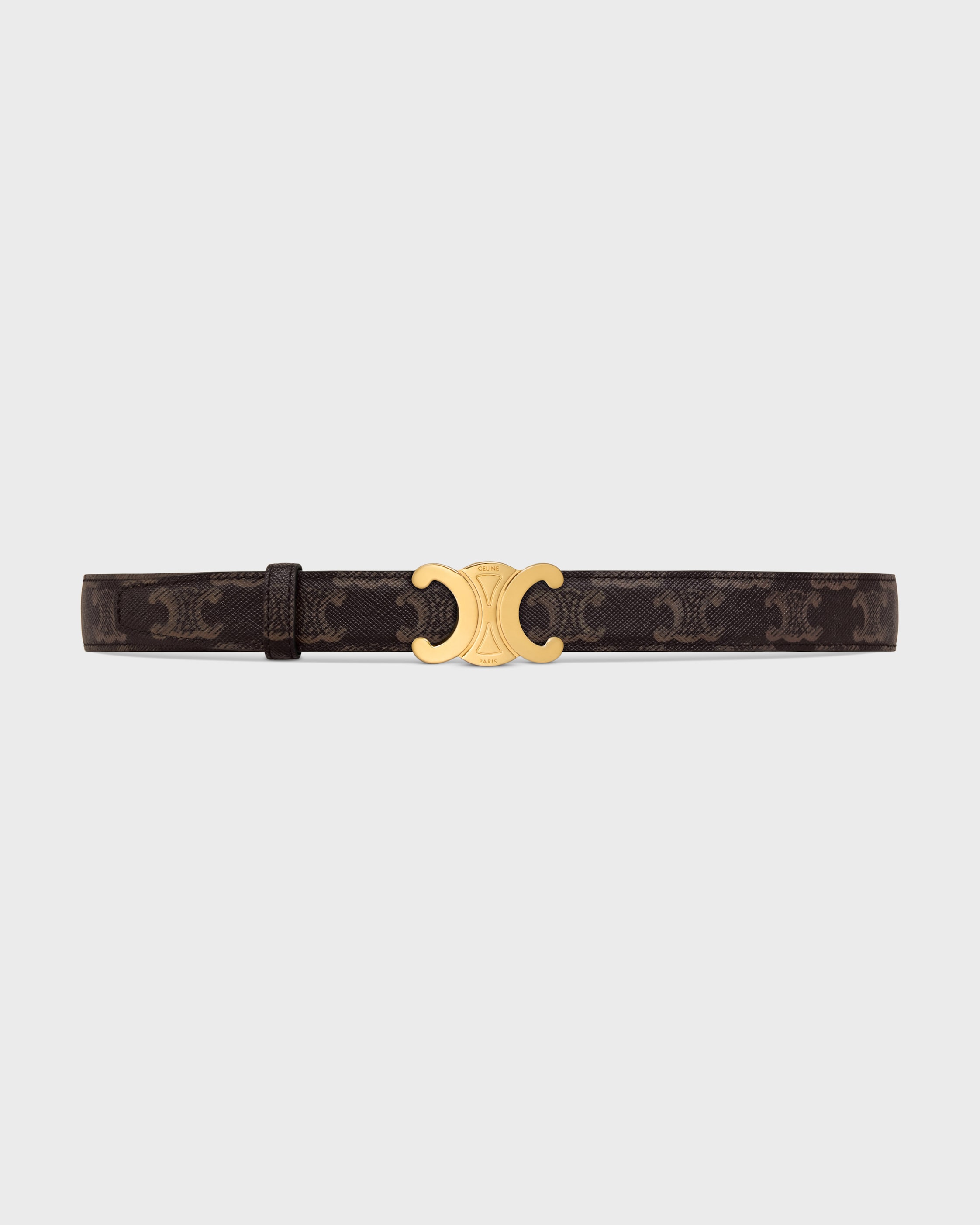 トリオンフ バックル＆リバーシブルストラップ 25MM - ブラック | CELINE